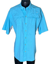 Camisa masculina pesca secagem rápida malha ventilada manga curta Reel Legends Mariner II G, usado comprar usado  Enviando para Brazil