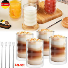 4stk latte macchiato gebraucht kaufen  Kliestow, -Rosengarten, -Lichtenberg