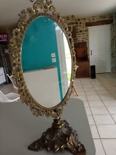 Ancien miroir ovale d'occasion  Saint-Lô