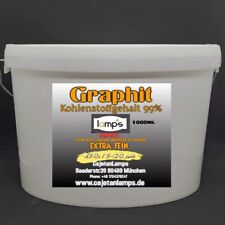 1000ml Graphitpulver 99% superfein 15-20 µm  Eimer Graphit Top Qualität comprar usado  Enviando para Brazil