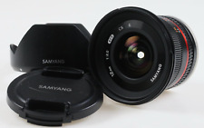 Samyang 12mm lens for sale  SUTTON