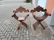 Coppia sedie savonarola usato  Castelfranco Emilia