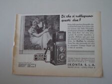 Advertising pubblicità 1937 usato  Salerno