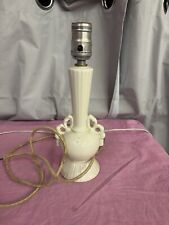 Vaso vintage de cerâmica 11,5" lâmpada boudoir alça dupla comprar usado  Enviando para Brazil