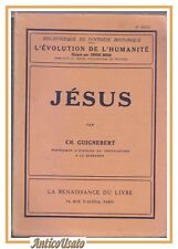 Jesus guignebert 1933 usato  Bari