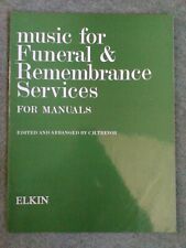 Music funeral remembrance for sale  SALISBURY
