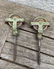 Antique double pulley for sale  POOLE