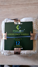 Luxury face towels for sale  COLCHESTER