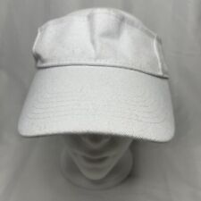 Usado, Boné chapéu viseira branco ajustável tamanho único alça traseira comprar usado  Enviando para Brazil