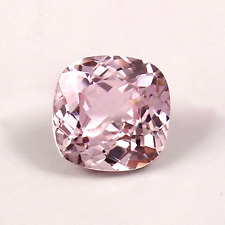 Used, AAA Natural Flawless Pink Color Morganite Loose Cushion Cut Gemstone 8 x 8 MM for sale  Shipping to South Africa