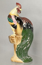 Estatuilla de gallo japonés vintage de 10" ENVÍO GRATUITO segunda mano  Embacar hacia Argentina