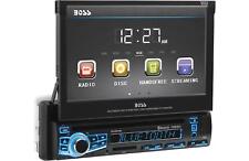 DVD player de carro Boss BV860B single-DIN 7" tela sensível ao toque motorizada Bluetooth estéreo comprar usado  Enviando para Brazil