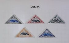 Liberia francobolli registrazi usato  Bari