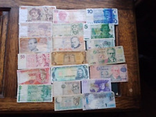 Lote de trabajo de billetes del mundo, paquete de colección de moneda extranjera segunda mano  Embacar hacia Mexico