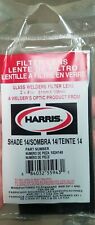 Harris Glass Welders Filter Lens 1024140 2x4 1/4; 51mmx108mm Shade 14, Qty.1 for sale  Shipping to South Africa