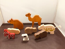 Holztiere holzfiguren kamel gebraucht kaufen  Bonn