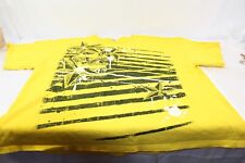 Graphic shirt yellow for sale  Battle Creek