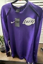 Usado, Camisa manga longa roxa prática jogador Nike NBA Los Angeles Lakers GG comprar usado  Enviando para Brazil