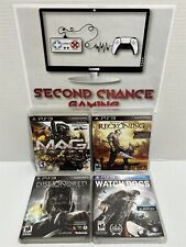PlayStation 3 MAG Reckoning Dishonored Watch Dogs Game Bundle Complete Tested , used for sale  Shipping to South Africa