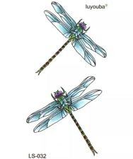 Dragonfly temporäre tattoos gebraucht kaufen  Versand nach Germany