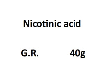 Acido nicotinico grado usato  Spedire a Italy