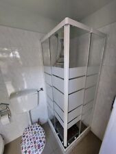 doccia box alluminio vetro usato  Viareggio