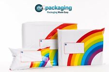 Printed rainbow mailing for sale  STONE