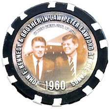 John F. Kennedy JFK Sands Hotel Casino Novelty Poker Gambling Chip Token segunda mano  Embacar hacia Argentina