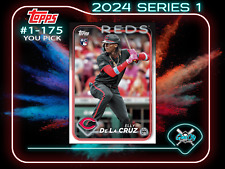 Béisbol Topps Serie 1 2024 (1-175) ¡Elige tu tarjeta y completa tu conjunto! segunda mano  Embacar hacia Mexico