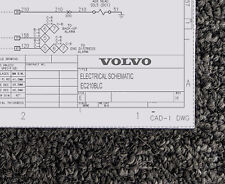 Diagrama de fiação elétrica manual Volvo Excavator EC210BLC comprar usado  Enviando para Brazil
