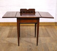 Used, Antique Mahogany envelope folding writing desk - side table for sale  Shipping to South Africa