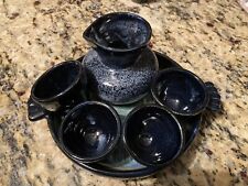 Handmade blue pottery for sale  Lucama