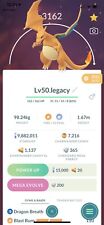 Charizard Legacy Blast Burn Lv50, Pokemon Trade Go 2 Charge, Pvp Pokémon Go na sprzedaż  Wysyłka do Poland