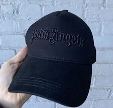 Sombrero bordado todo negro Palm Angels (gorra de béisbol) con correa ajustable segunda mano  Embacar hacia Mexico