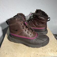 Botas femininas Nike "ACG Lunarstorm" marrom magenta ultraleves 417724-200 tamanho 11 comprar usado  Enviando para Brazil