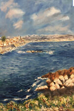 Antibes peinture huile d'occasion  Poitiers