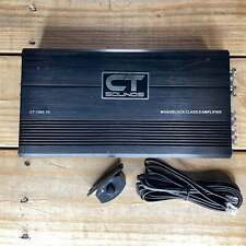 Used CT Sounds CT-1000.1D 1000 Watts RMS Monoblock Car Audio Amplifier for sale  Shipping to South Africa