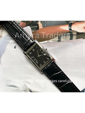 Tank Slim Quartz Black New Battery Roman Numerals Japanese Man's Wrist Watch, used for sale  Shipping to South Africa