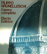 Filippo brunelleschi. opera usato  Italia