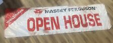 Massey Ferguson Dealer Banner OPEN HOUSE, used for sale  Shipping to South Africa