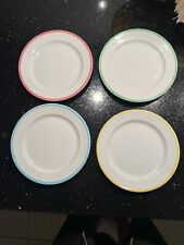 Side plates coloured for sale  UK