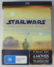 Star Wars The Complete Saga, Coleção Completa - Conjunto Caixa de DVD Blu-Ray comprar usado  Enviando para Brazil