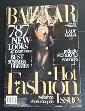 Usado, 2011 LADY GAGA Harper's BAZAAR Tailândia Fashion Magazine Book MEGA RARO!!! comprar usado  Enviando para Brazil