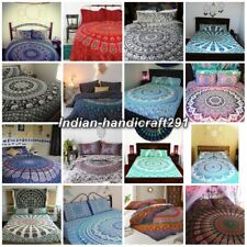 Violet Double Housse Couette Mandala Indien Hippie Reine Édredon Lit Housse, usado comprar usado  Enviando para Brazil