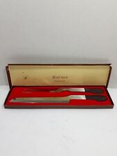 Mid Century Burnco Carving Set Mint Condition, used for sale  Shipping to South Africa