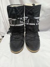 Moon Boot Hight Womens Ski Nylon Icon Boots Black Size 35/38 US 3.5/6 UK 2.5/5 for sale  Shipping to South Africa