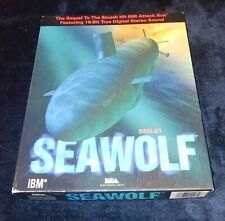 SEAWOLF SSN-21  EA  3.5 inch Floppy Disc 1994 Submarine PC Game IBM for sale  Shipping to South Africa