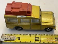 Used, Lesney Matchbox 1965 Regular Wheels #12 Land Rover Safari | Gold  Body for sale  Shipping to South Africa