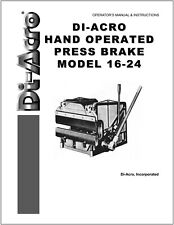 Operator instruction manual for sale  Houston