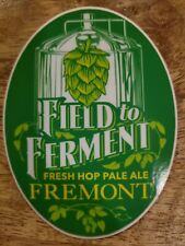 Adesivo adesivo para torneira de campo para fermentação FREMONT BREWING cerveja artesanal comprar usado  Enviando para Brazil
